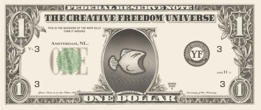 yellyfish dollar