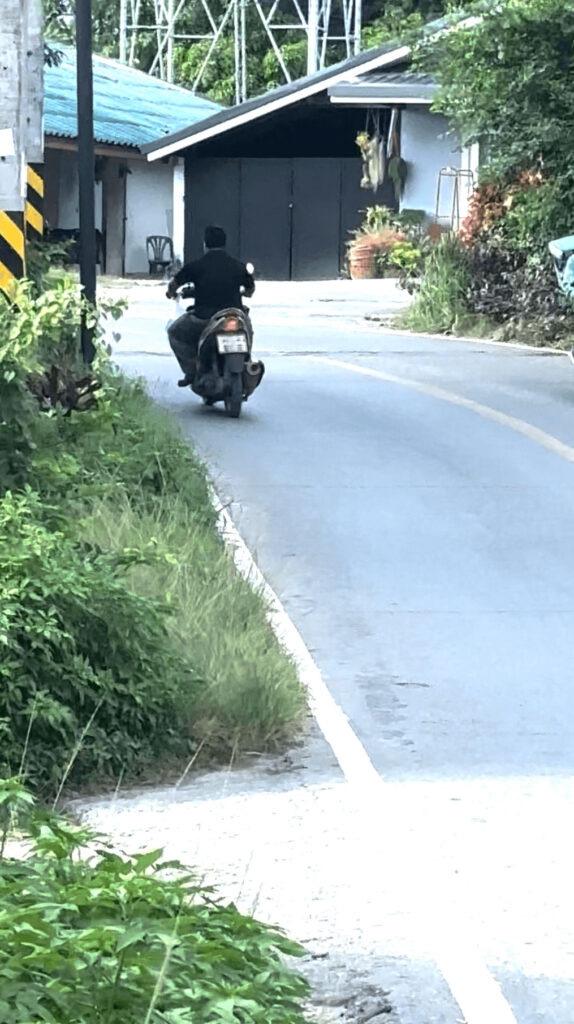 friendly scooter driver