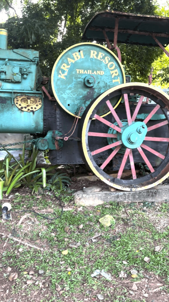 decoration next to the road